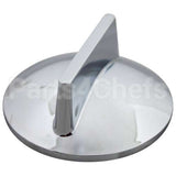 224008 Compatible Garland Chrome Knob 2 D