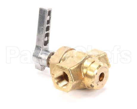 226102F Town Food Service 3/8F X 3/8F Npt Brass Gas Valve W/Town H