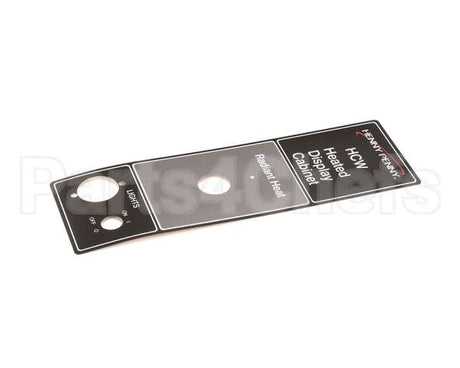 22612 Henny Penny Decal - Top Control Panel