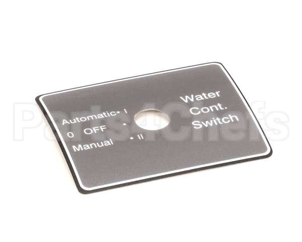 22674 Henny Penny Decal - Water Control Switch