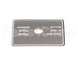 22674 Henny Penny Decal - Water Control Switch