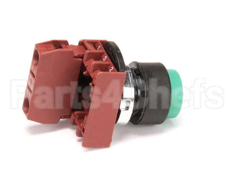 226EE-22PB-GE Biro Start P/B, 22Mm Ext W/N.o. Contact Blk