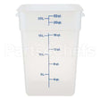 22SFSPP Compatible Midwest Appliance Parts Container Sq 22Qt Semi-Clr