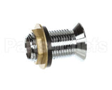 23-110 Krowne Drain- 1/2" Nickel Plated X 2" Long W/Lo