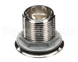 23-111 Krowne Drain- 1" Nickel Plated X 1 1/2" Long W/