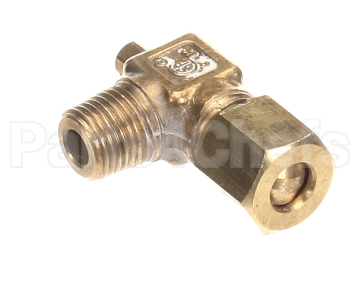 23-PVA3817 Quest Metal Works Pilot Valve Elbow 1/8" Npt X 1/4" Cc Sle