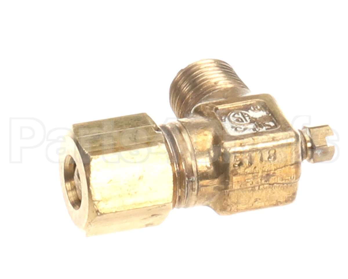 23-PVA3817 Quest Metal Works Pilot Valve Elbow 1/8" Npt X 1/4" Cc Sle