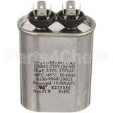 23077 Compatible Blodgett Capacitor, Run10Mfd, 370V