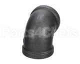 23122-0007 Middleby Elbow,90 Blk 1 1/4