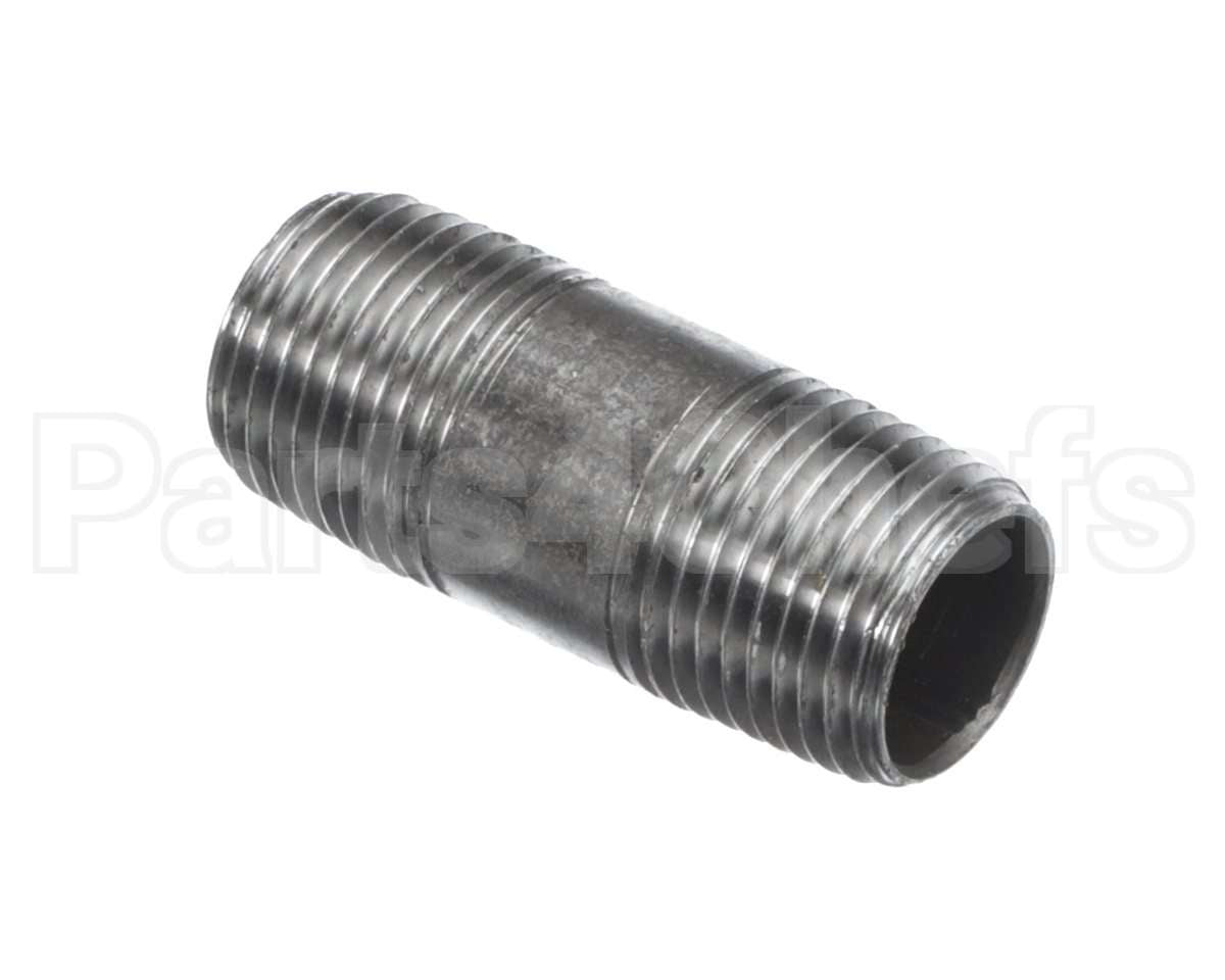 23151-0030 Middleby Nipple,Blk 1/2 X 2