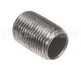 23153-0004 Middleby Nipple,Close Blk 1/2