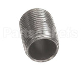 23153-0004 Middleby Nipple,Close Blk 1/2