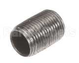 23153-0004 Middleby Nipple,Close Blk 1/2