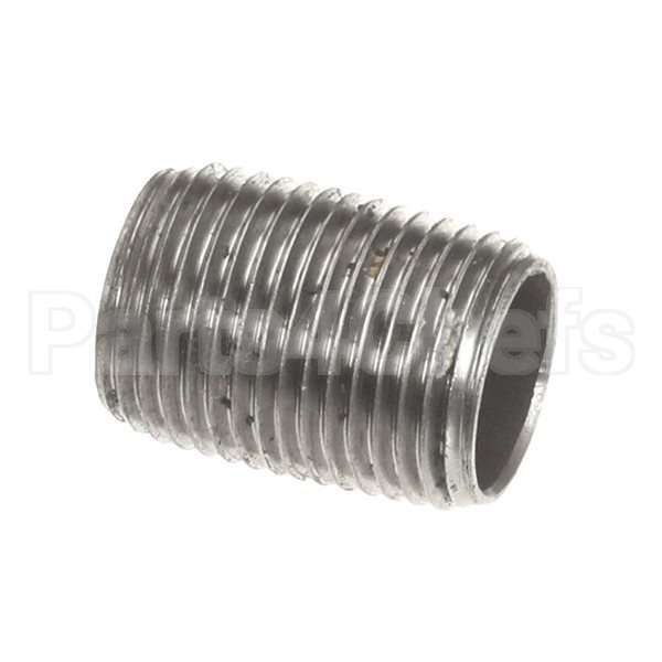 231530004 Compatible Middleby Nipple, Close Blk 1/2