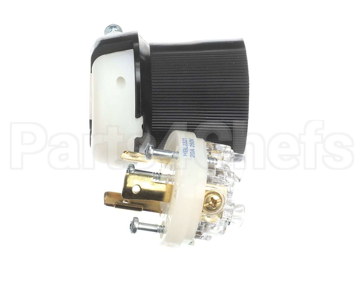 2321 Hubbell Lighting Plug Twist Lock 20A 250V 2P 3W