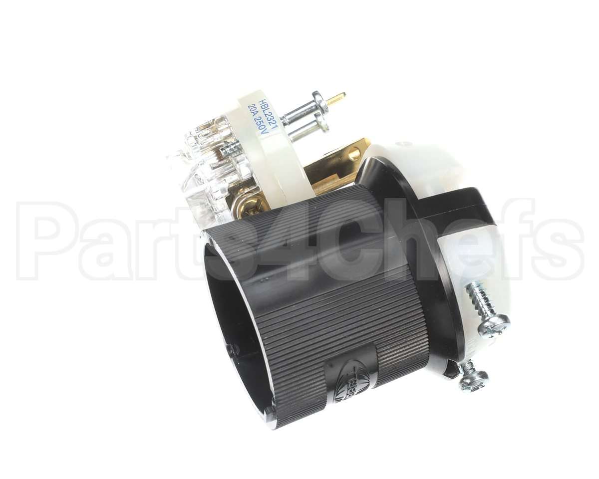 2321 Hubbell Lighting Plug Twist Lock 20A 250V 2P 3W