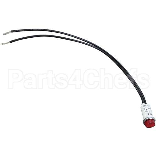 23362 Compatible Ultrafryer Signal Light 1/2" Red 125V