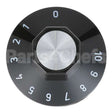 23423-1058 Compatible Vollrath Control Knob 2 D, 0-10-1