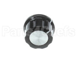 23517-1 Vollrath Knob Fluted W/ Skirt, 0.250