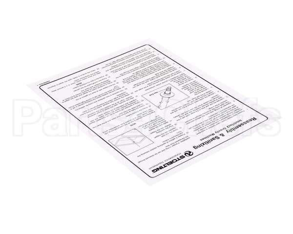 236059 Stoelting Cleaning Card; O231
