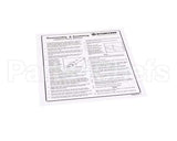 236059 Stoelting Cleaning Card; O231
