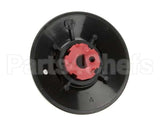 23701-1 Giles Knob, Black, Thermostat, Ghm