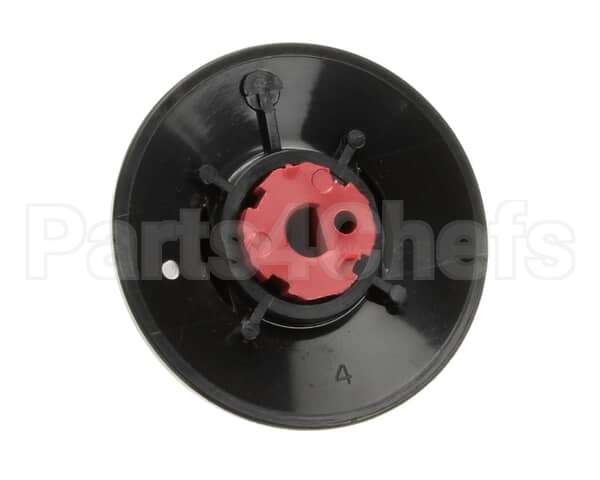 23701-1 Giles Knob, Black, Thermostat, Ghm