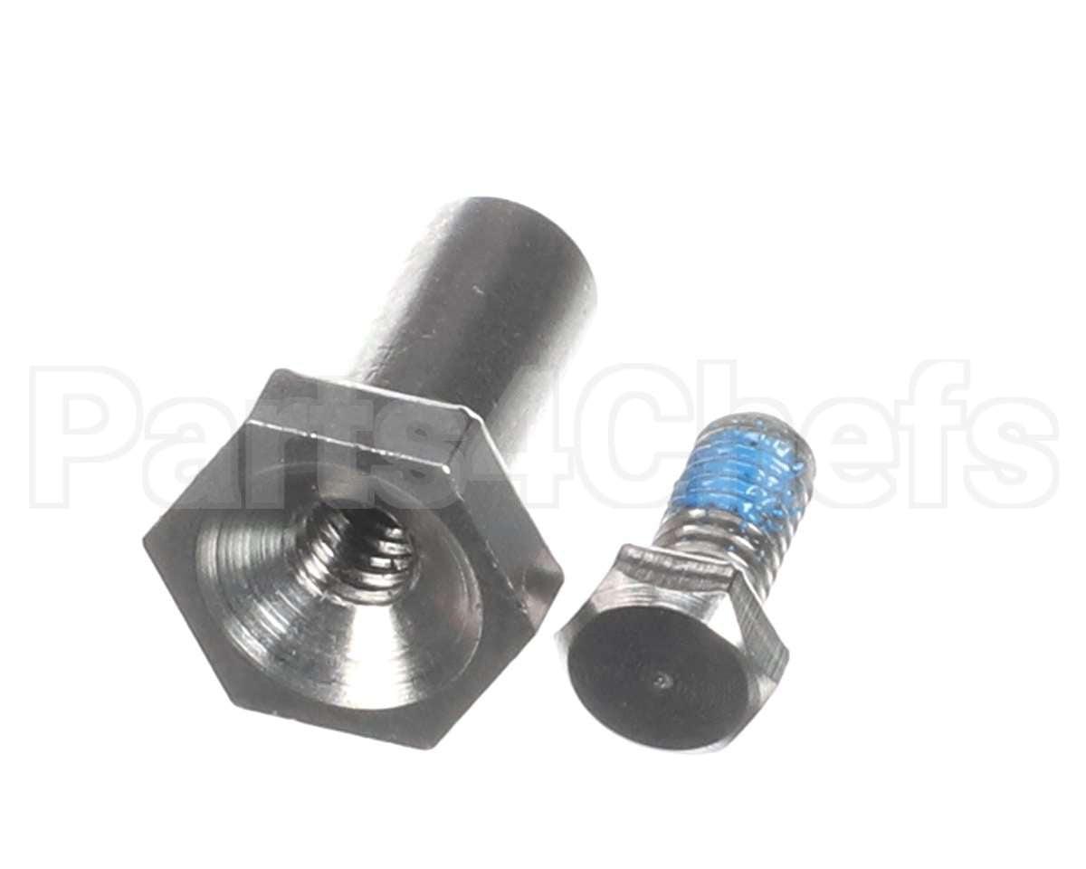 23849A Silver King Pin Hinge W/Scr