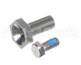 23849A Silver King Pin Hinge W/Scr