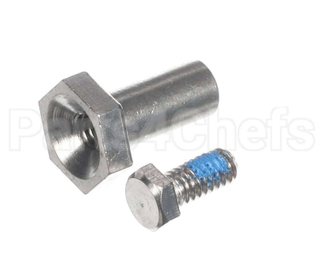 23849A Silver King Pin Hinge W/Scr