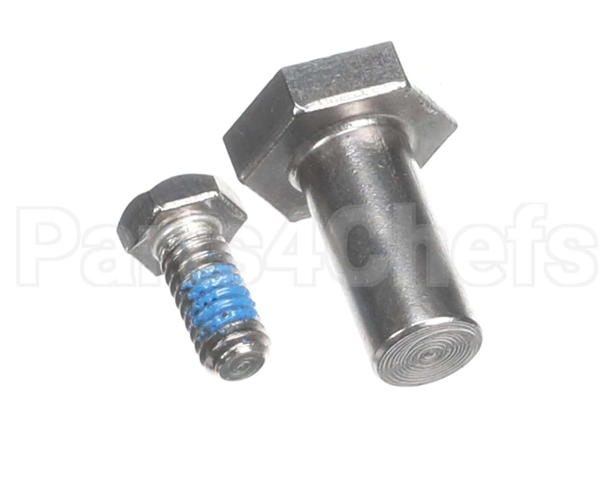 23849A Silver King Pin Hinge W/Scr