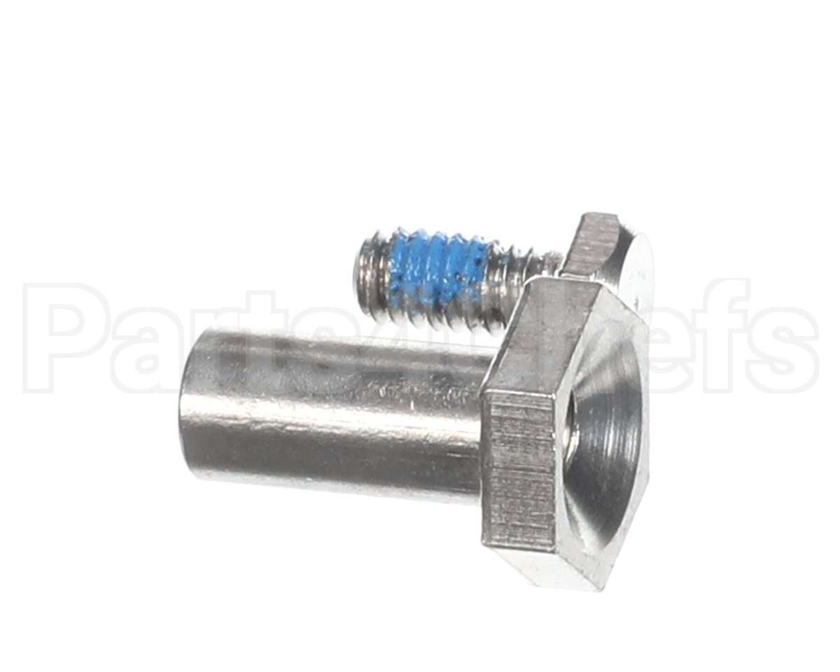 23849A Silver King Pin Hinge W/Scr