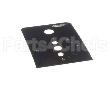 23877-1 Vollrath Control Label- Retro Warmer