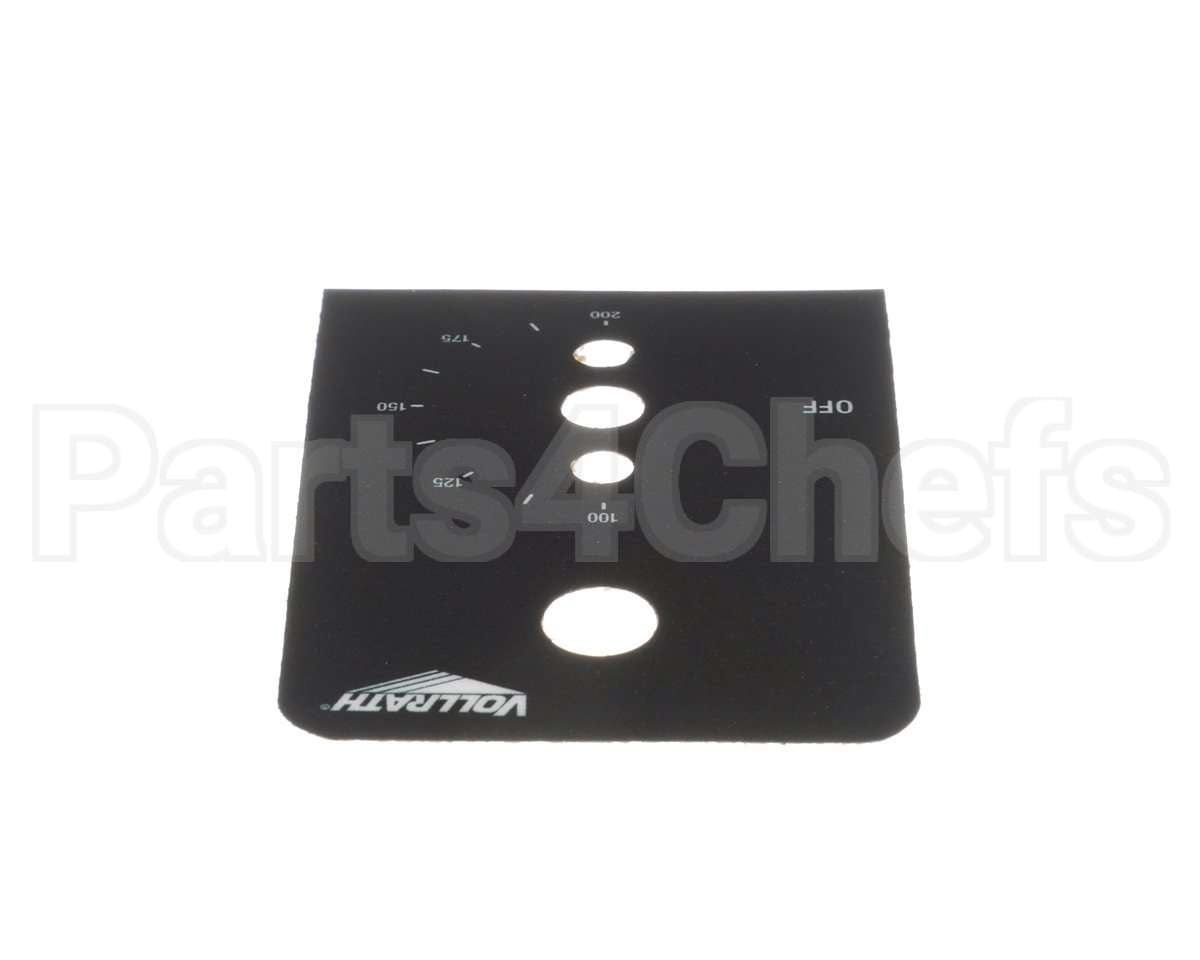 23877-1 Vollrath Control Label- Retro Warmer
