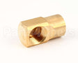 2400-2103 Fisher Close Elbow 1/2F Brs
