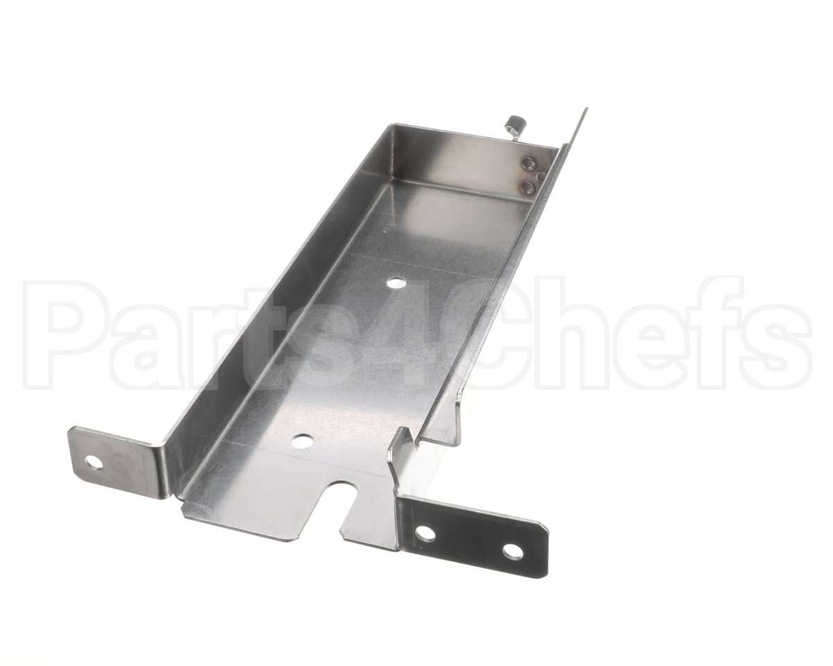 24166 Nieco Brckt 10" Feeder Right-Wldmnt