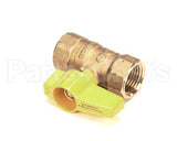 24326 Ultrafryer Valve, Ball Gas 1/2 With Handl