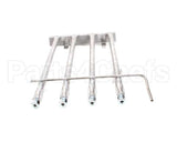 245225 Town Food Service Sm-30/Sm-25 Burner Ass'y, 4 Burners