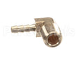 24A182 Ultrafryer Fitting, Barbed 90 Deg. 3/16Id