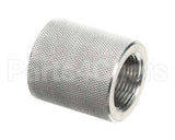 24A210 Ultrafryer Cap, Top Knurl Knob 3/8 Npt X 1 1/4 Acme
