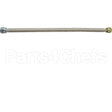 24A262 Compatible Ultrafryer Hose, Oil Flex, 20-1/2"