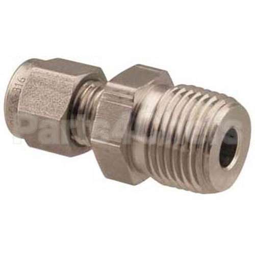 24A270 Compatible Ultrafryer Connector, Male, 1/4"Od X 3/8Npt