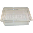 24CW Compatible Cambro Pan Poly Half X 4 - 135 Clear