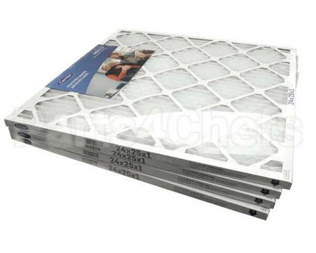 24X25X1-M13-C-P4 Carrier Merv 13 1" Air Filter, 24"X25"X1", 4 Pac
