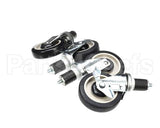 250500 Town Food Service Casters Set Of 4, 5 Dia. (2 W/ & 2 W/O B