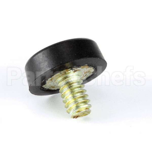 25137.0000 Compatible Bunn Foot, Blksbr-.75Odx.25Ht.25Thd