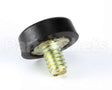 25137.0000 Bunn Foot,Blk Sbr-.75Odx.25Ht.25Thd
