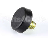 25137.0000 Bunn Foot,Blk Sbr-.75Odx.25Ht.25Thd