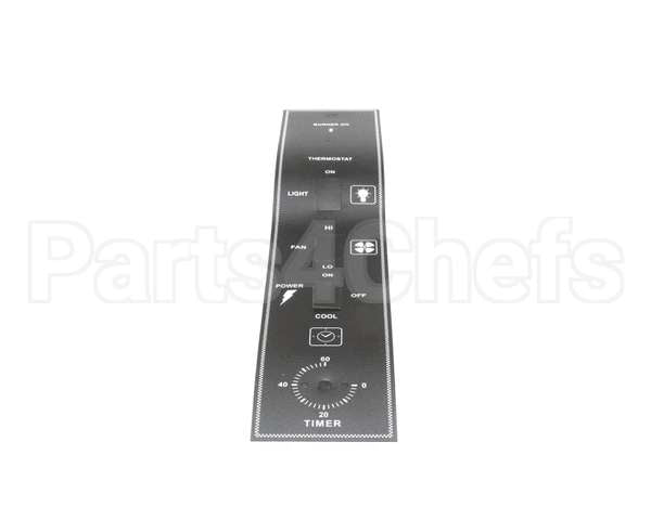 2521 Royal Range Control Panel Decal