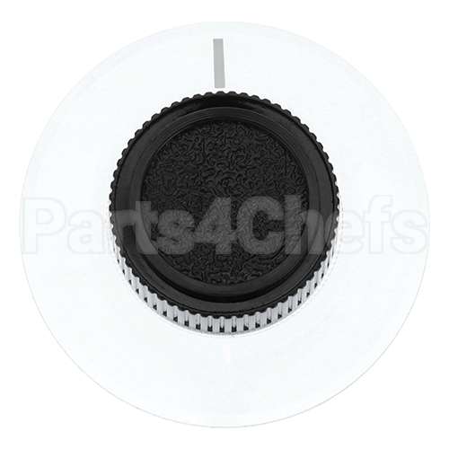 253-2002 Compatible Nuvu Knob, Timer (Flat Down)